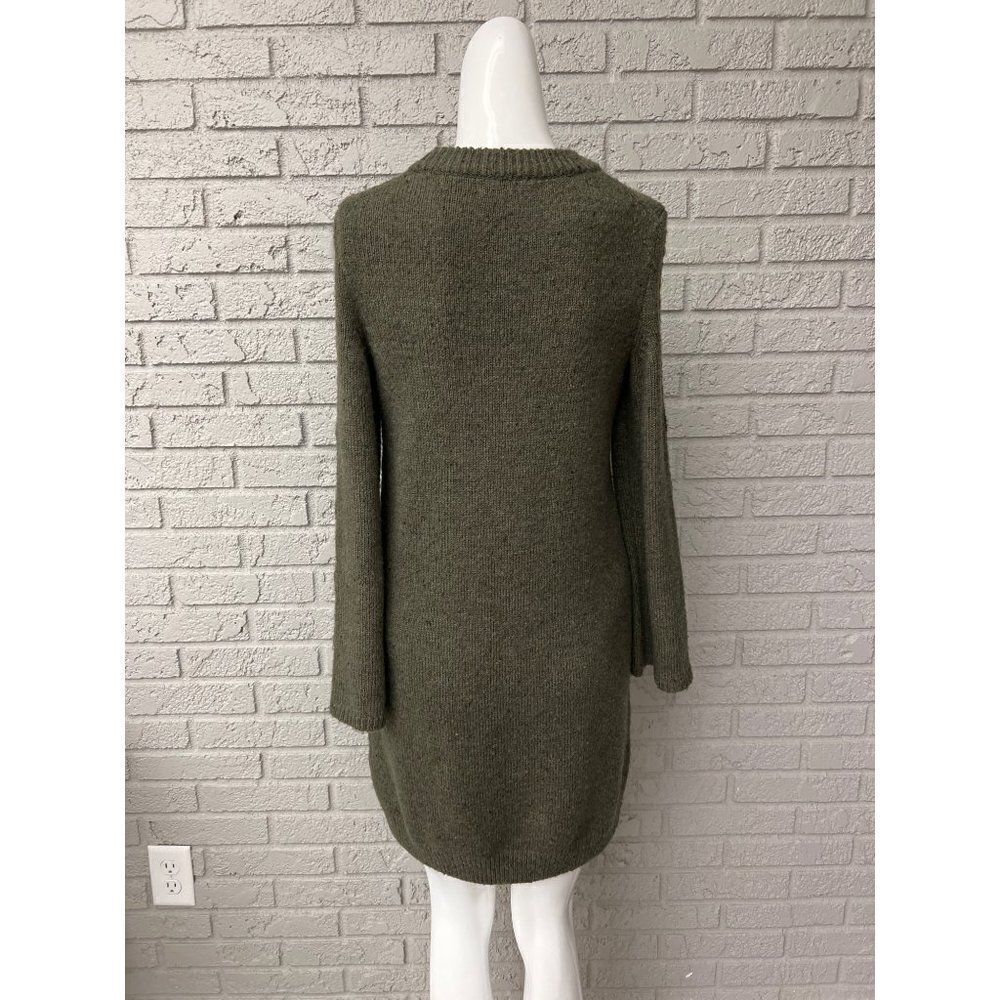Madewell Donegal Button Sleeve Sweater Mini Dress Size XXS - Picture 4 of 11
